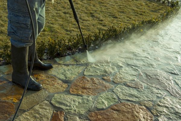 Stone Power Washing in Windsor