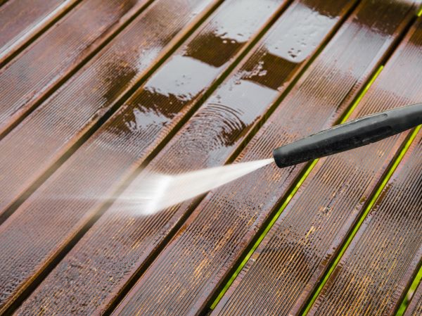 Deck Pressure Washing in Windsor