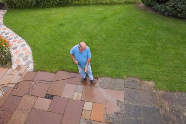 Pavers Pressure Washing in Windsor