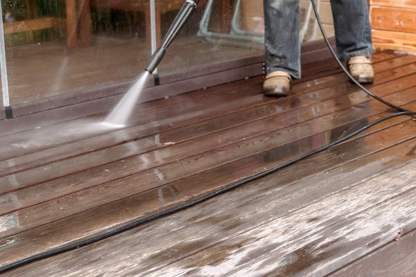 Pool Deck Power Washing in Windsor