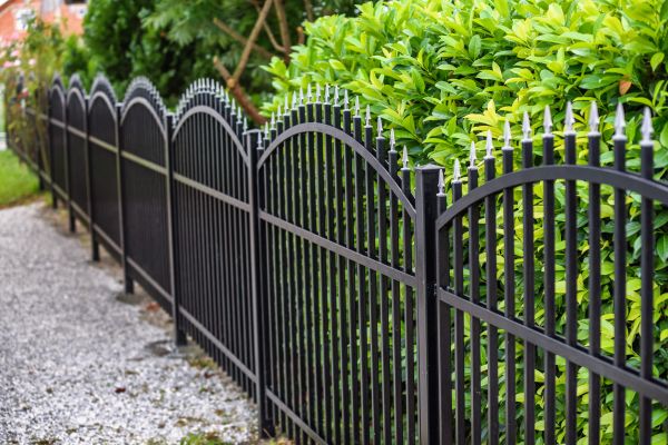 Iron Fence Pressure Washing in Windsor