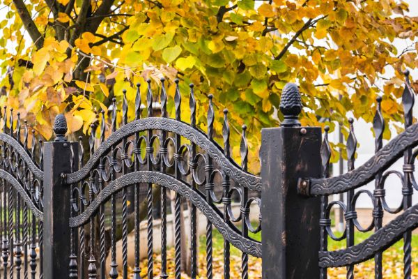 Wrought Iron Fence Washing in Windsor