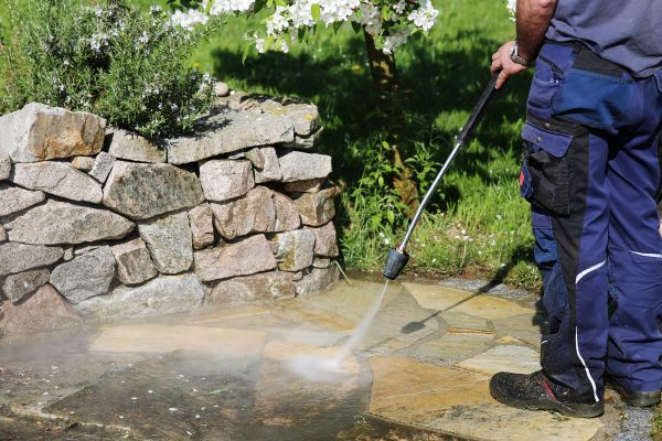 Stone Pressure Washing in Windsor
