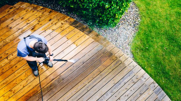 Deck Pressure Cleaning in Windsor